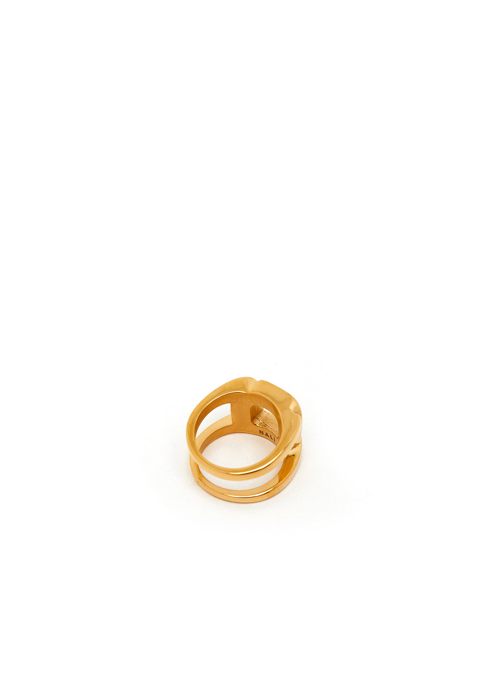 Nalí GOLD CHAIN RING