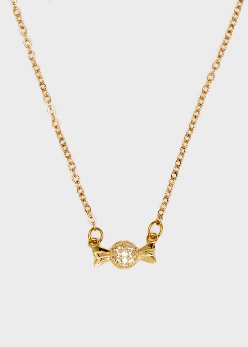 Nalí GOLD NECKLACE W/ CANDY CHARM