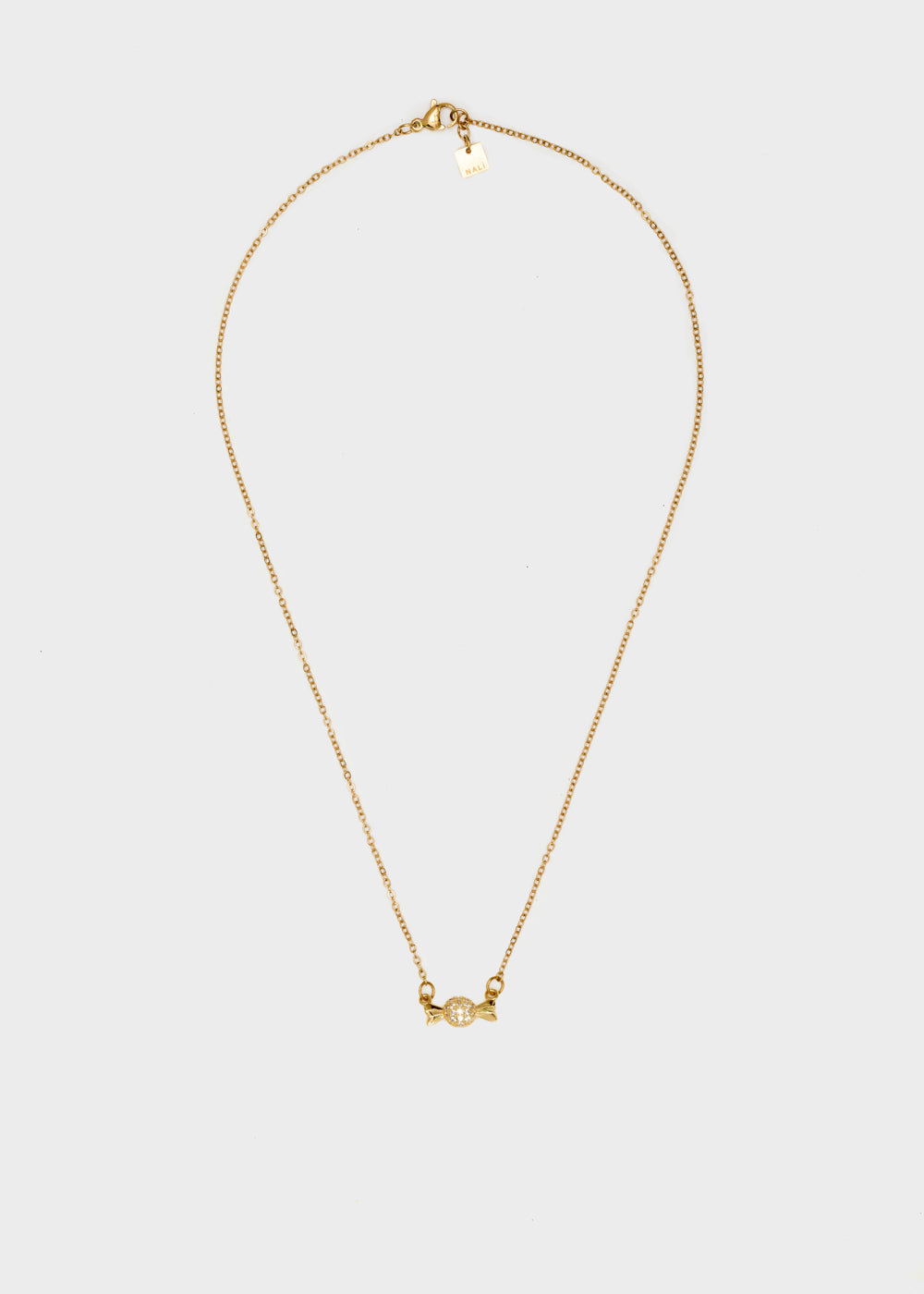 Nalí GOLD NECKLACE W/ CANDY CHARM