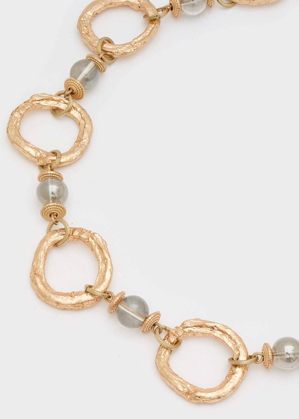 Nalí GOLD RING NECKLACE