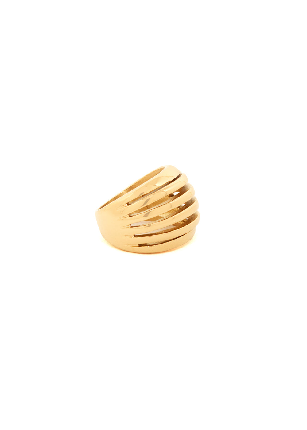 Nalí GOLD ROUNDED RING