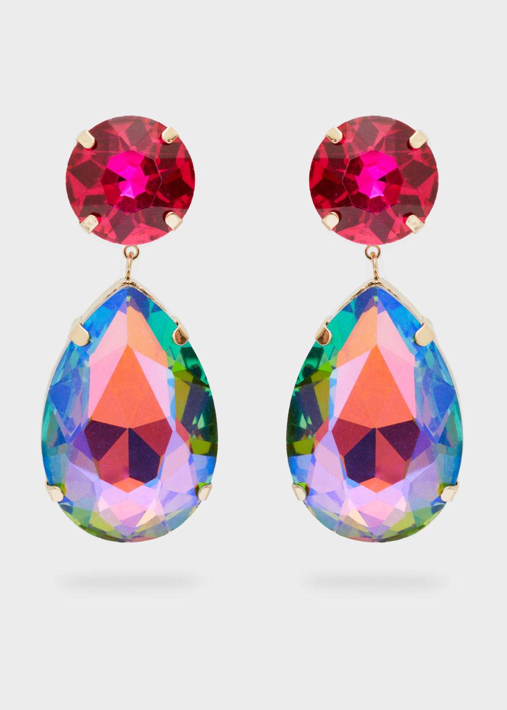 Nalí HYSA TEARDROP EARRINGS STONE + COLORS