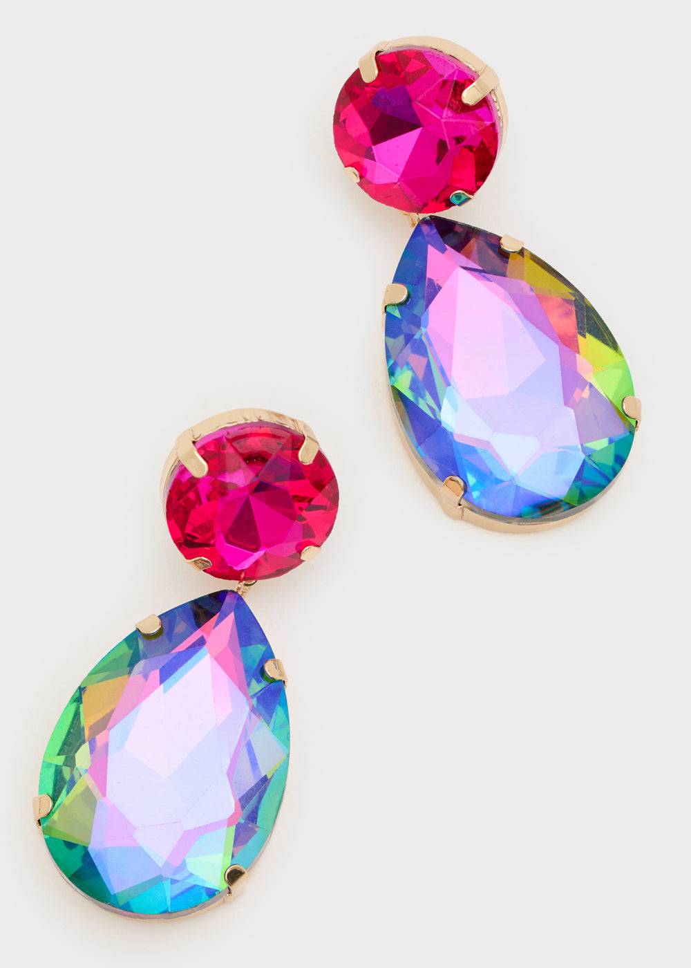 Nalí HYSA TEARDROP EARRINGS STONE + COLORS
