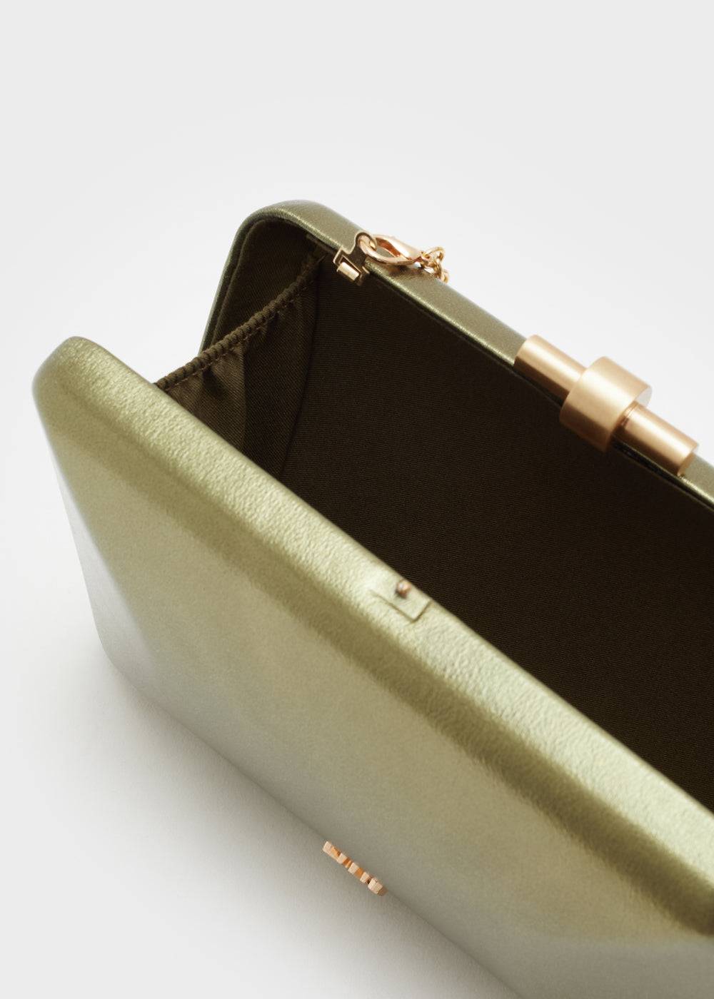 Nalí IRINA CLUTCH IN METALLIC + COLORS