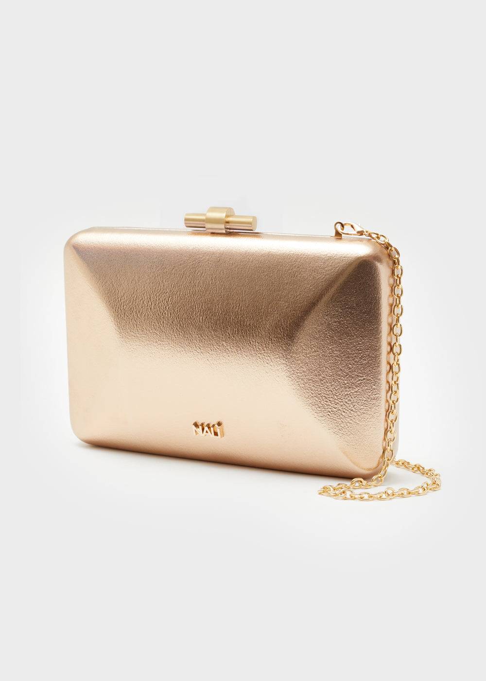 Nalí IRINA CLUTCH IN METALLIC + COLORS