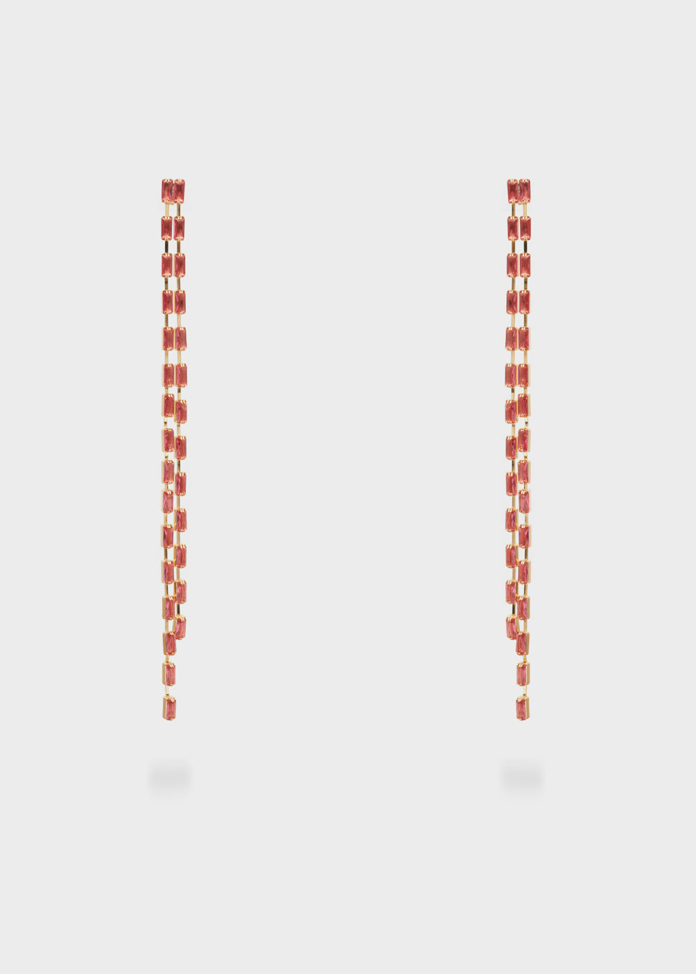 Nalí IRIS LONG EARRINGS W/ STONES + COLORS