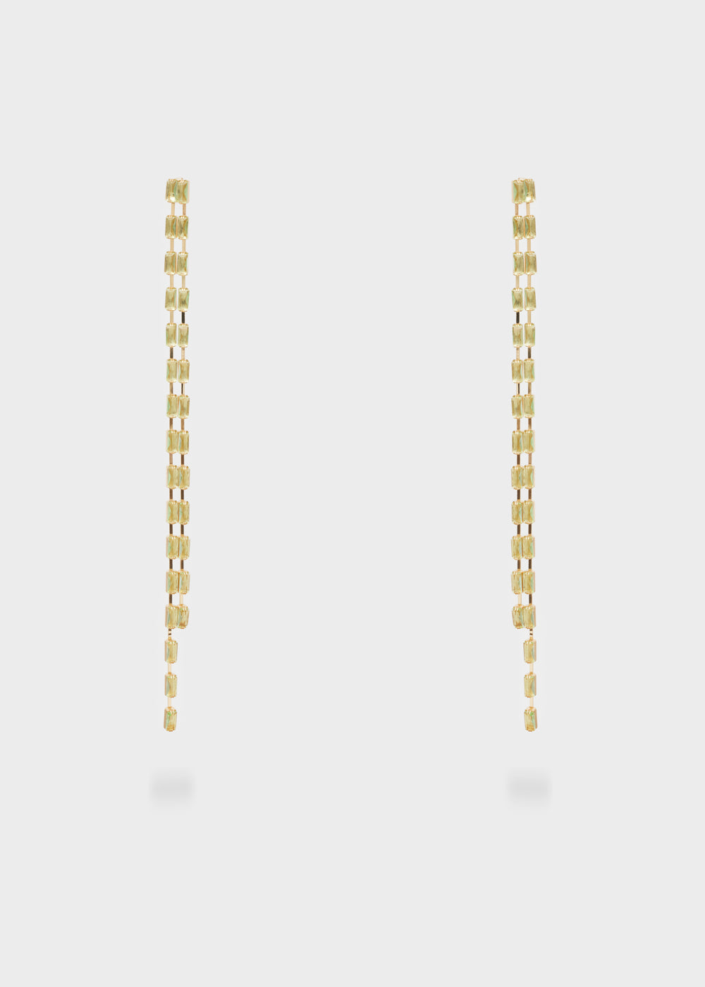 Nalí IRIS LONG EARRINGS W/ STONES + COLORS