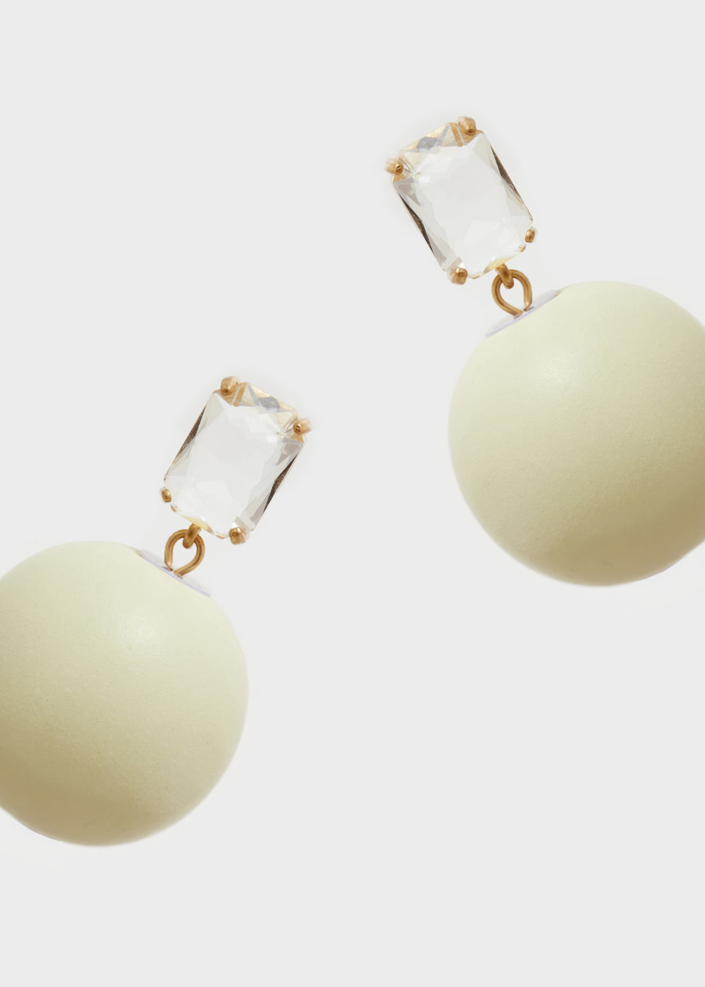 Nalí ITHACA EARRINGS W/ WOOD PEARL + COLORS