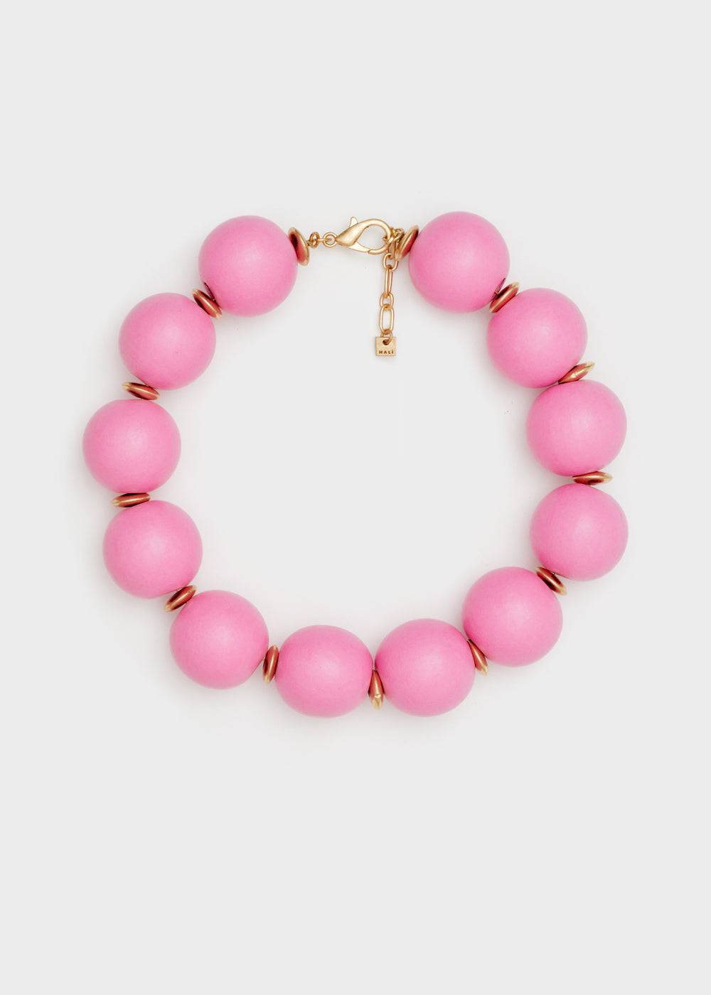 Nalí ITHACA NECKLACE W/ WOOD BEADS + COLORS