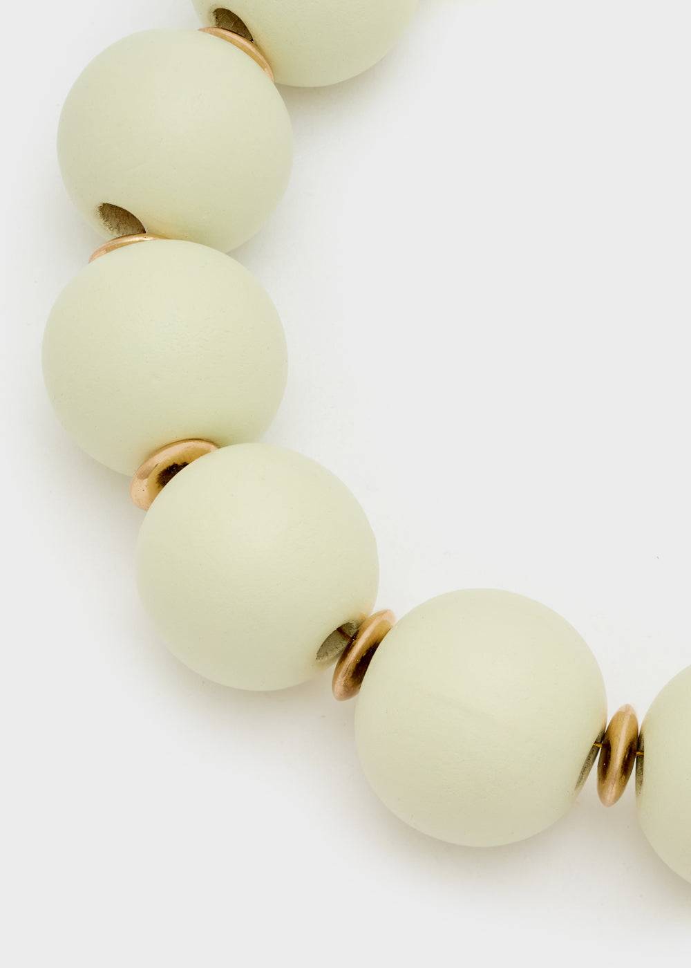 Nalí ITHACA NECKLACE W/ WOOD BEADS + COLORS