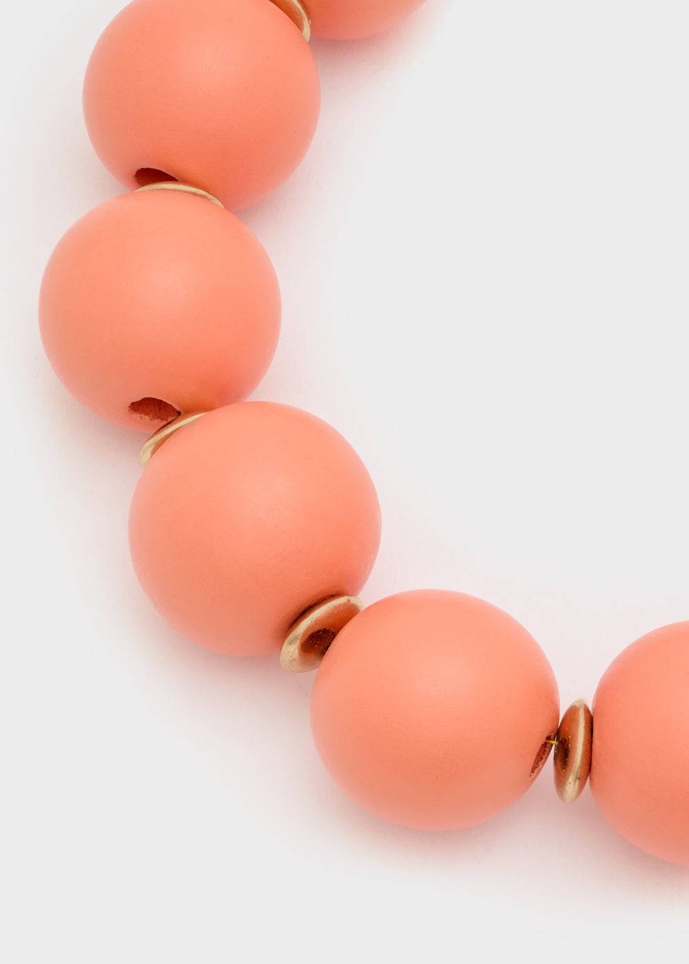 Nalí ITHACA NECKLACE W/ WOOD BEADS + COLORS