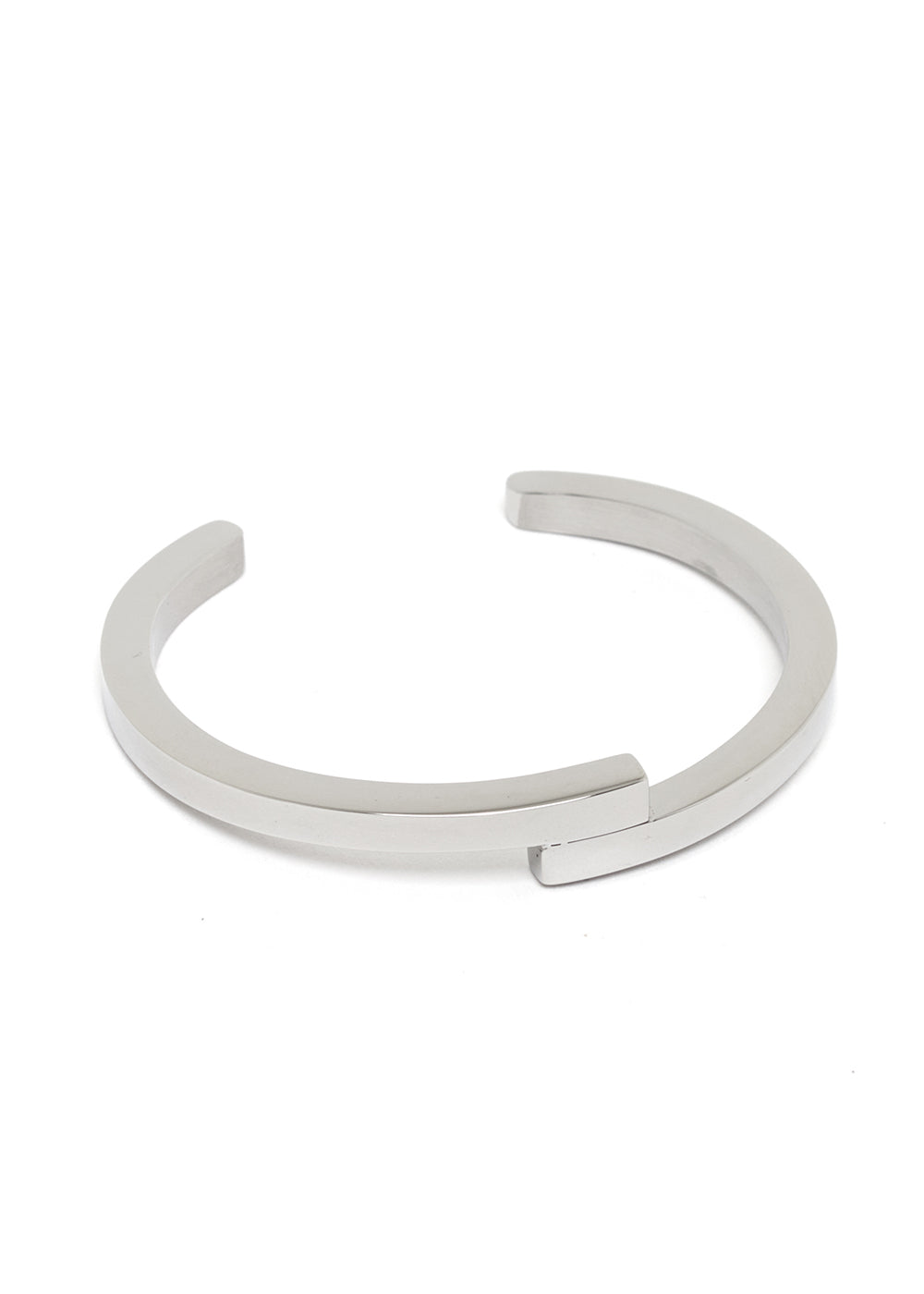 Nalí JANIS CUFF IN SILVER STAINLESS STEEL