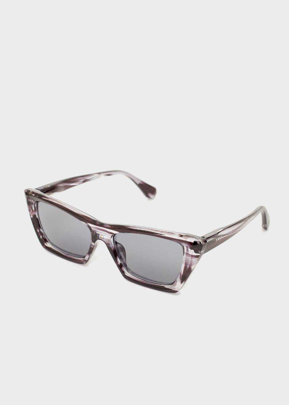 Nalí JINA RECTANGULAR GRAY SUNGLASSES