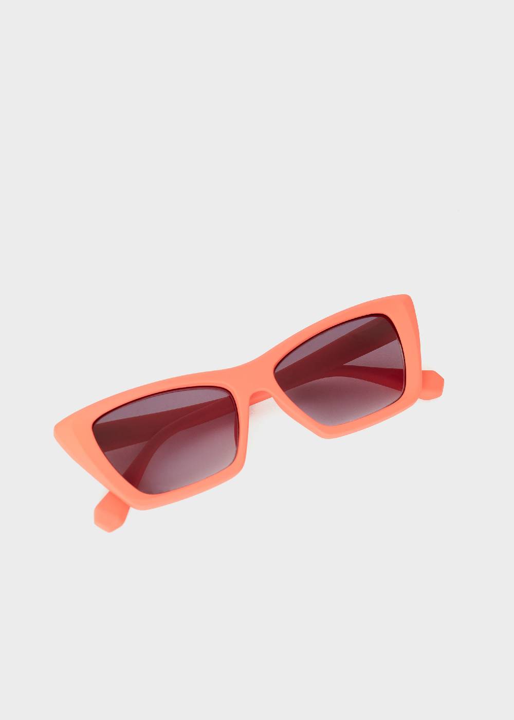 Nalí JINA RECTANGULAR SALMON SUNGLASSES