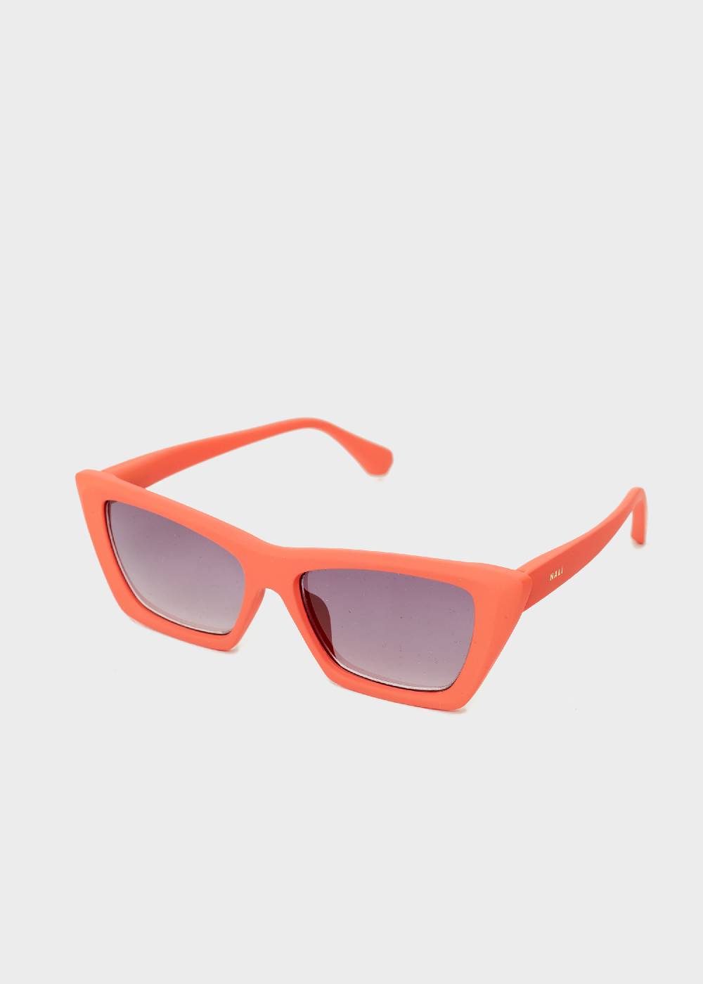 Nalí JINA RECTANGULAR SALMON SUNGLASSES