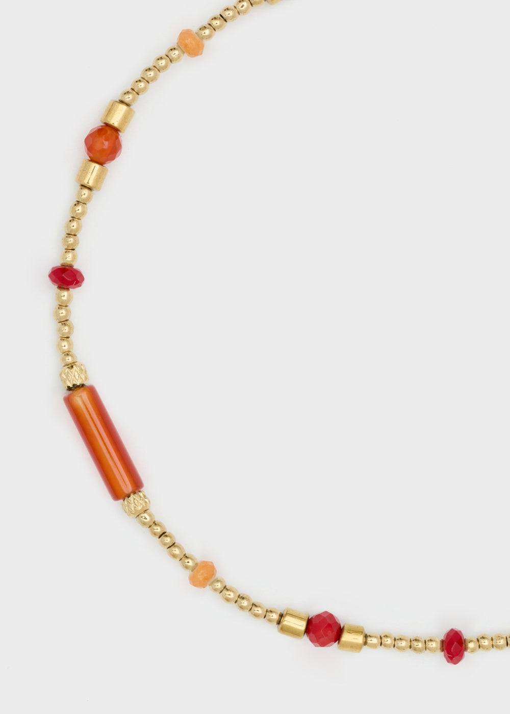 Nalí JOSY S.STEEL ANKLET + STONES + COLORS