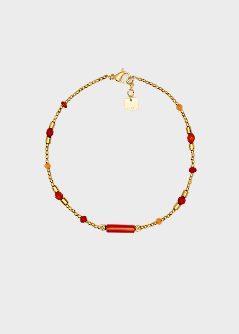 Nalí JOSY S.STEEL ANKLET + STONES + COLORS