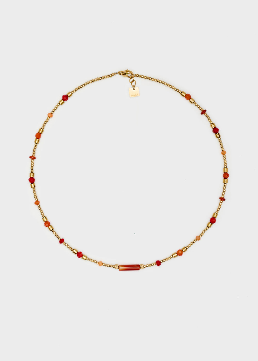 Nalí JOSY S.STEEL NECKLACE W/STONES + COLORS