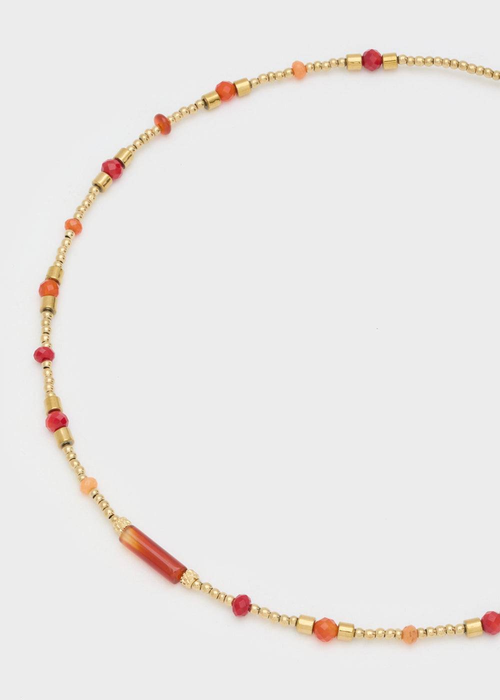 Nalí JOSY S.STEEL NECKLACE W/STONES + COLORS