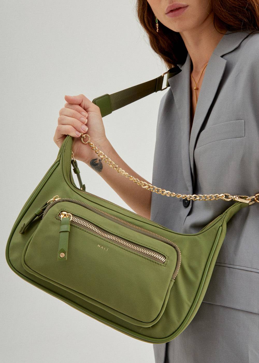 Nalí KAILA NYLON CROSS-BODY BAG + COLORS