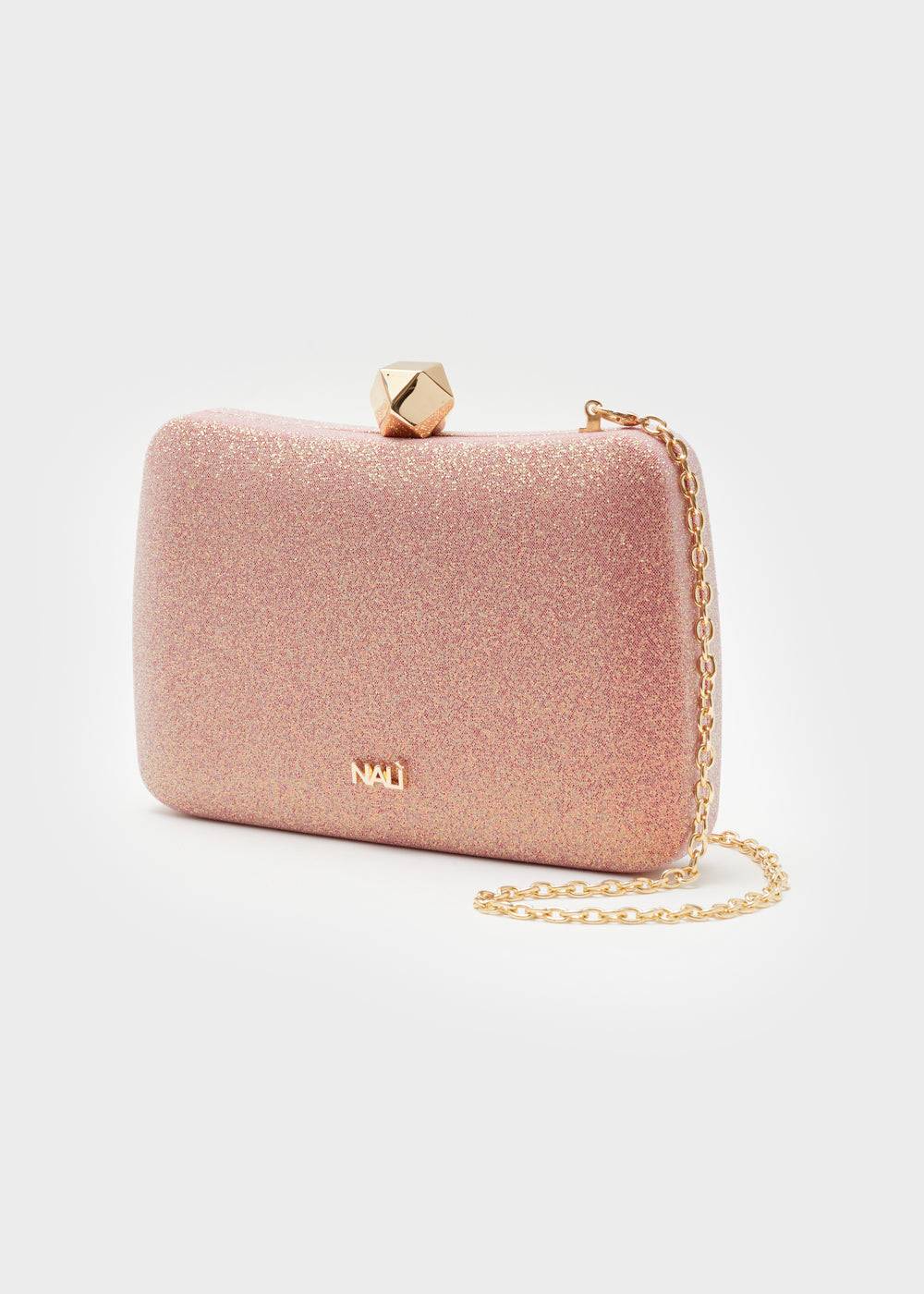 Nalí KARINA CLUTCH IN METALLIC + COLORS