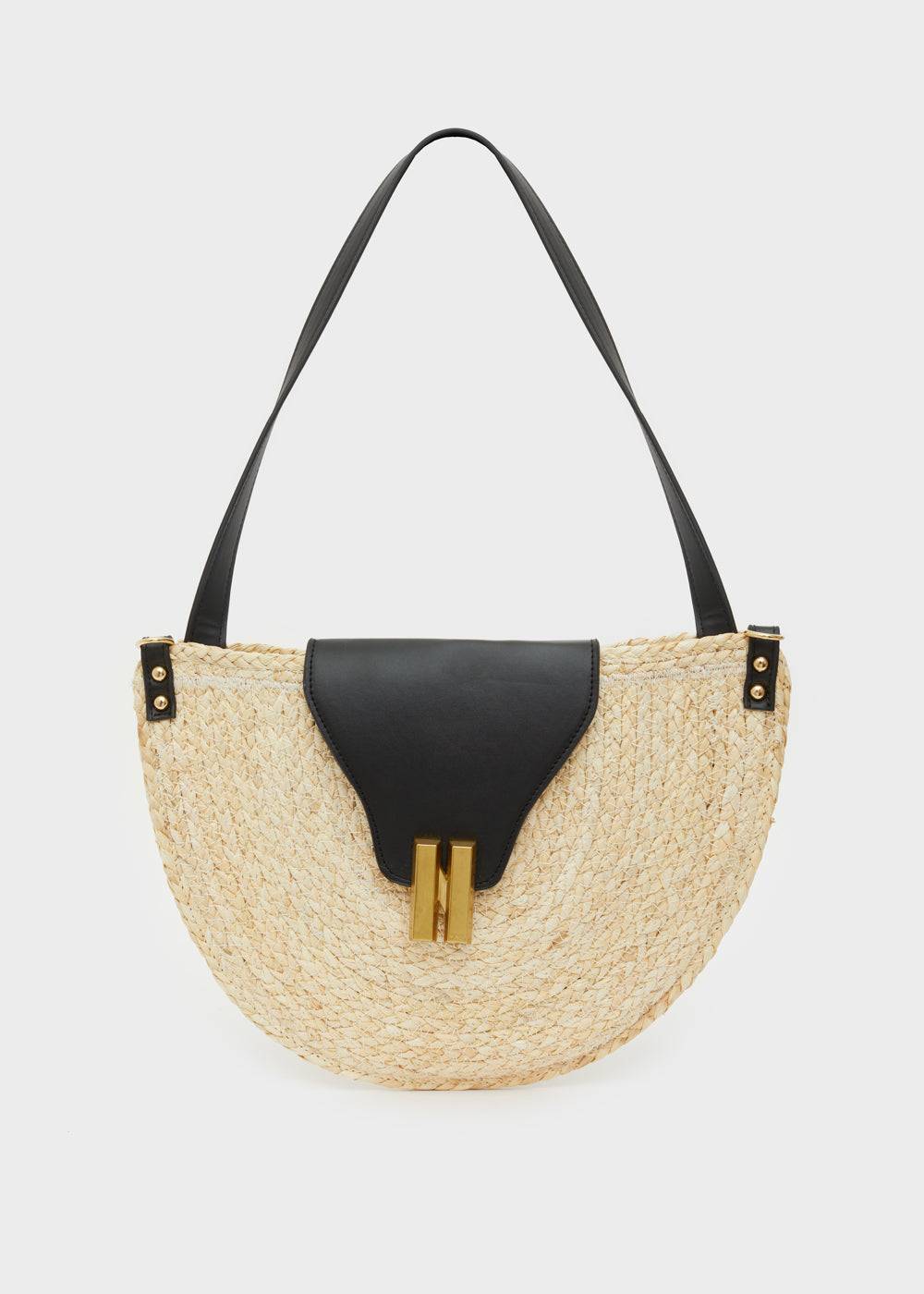 Nalí LAURYN STRAW BAG NATURAL COLOR