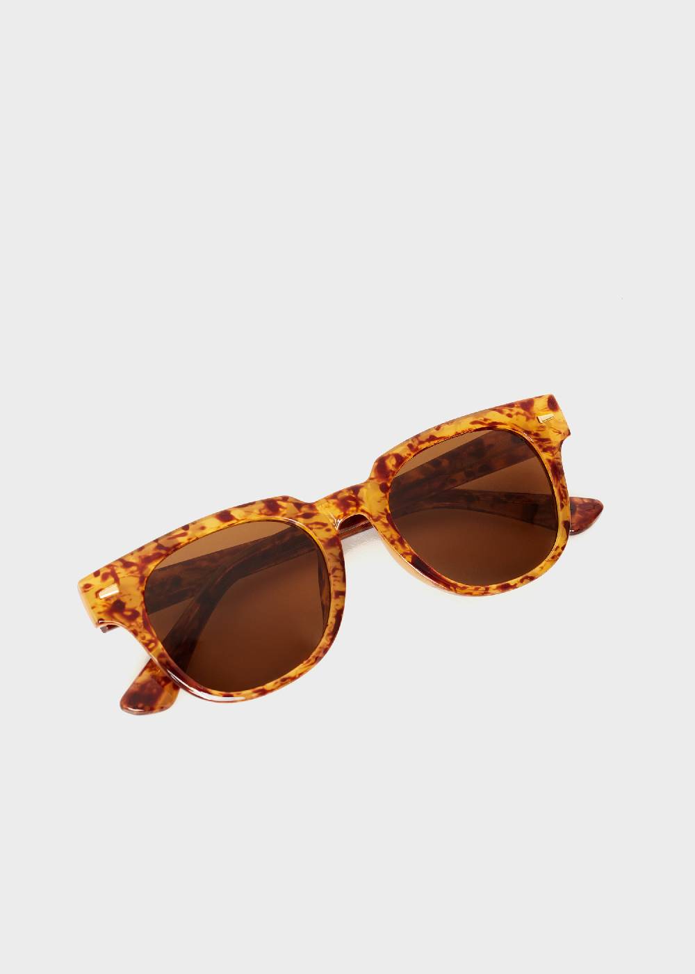 Nalí LEO ROUND TORTOISE SUNGLASSES