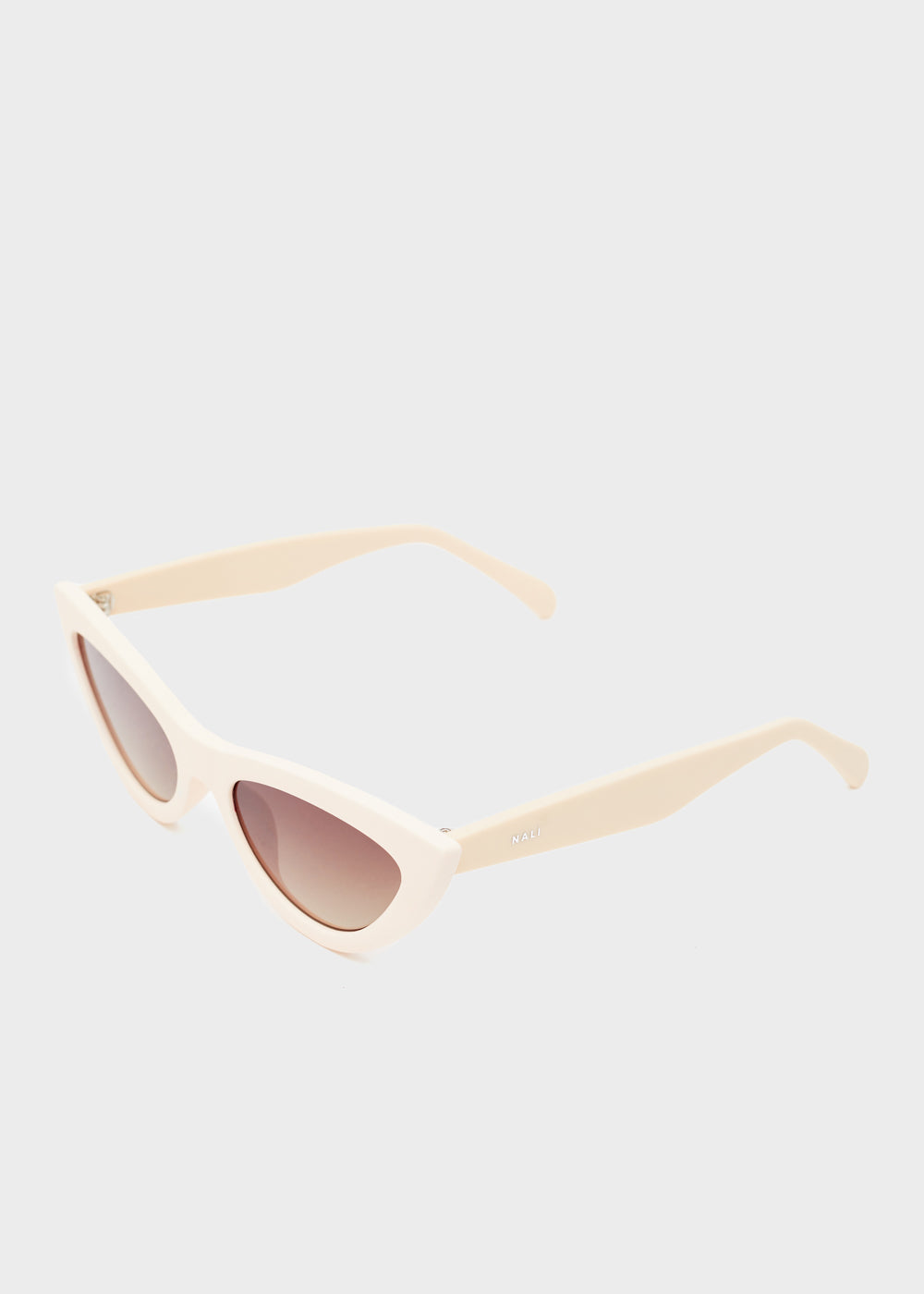 Nalí LORI CAT-EYE SUNGLASSES IN BEIGE