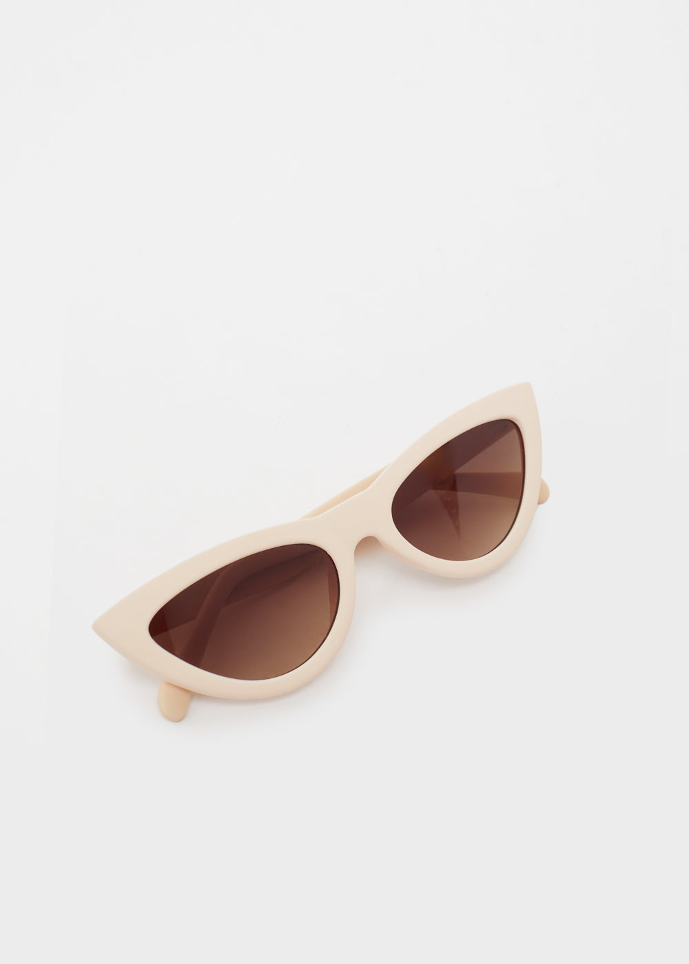 Nalí LORI CAT-EYE SUNGLASSES IN BEIGE