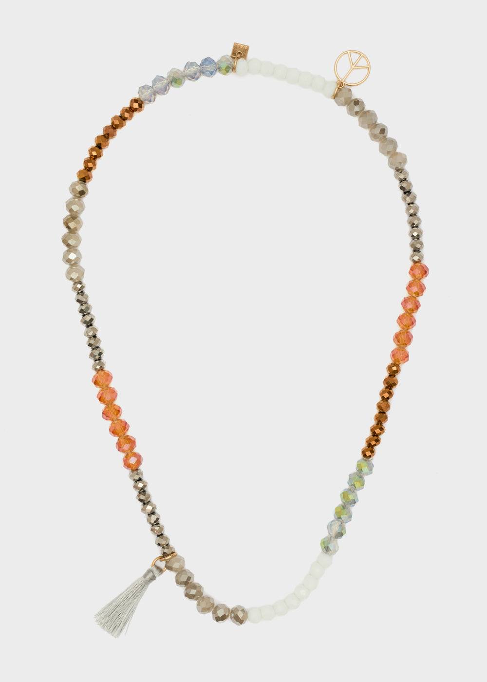 Nalí MARIN NECKLACE W/ BEADS + COLORS