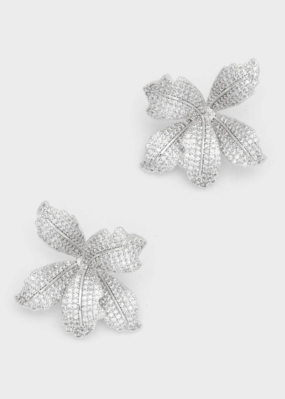 Nalí MISS FLOWER EARRINGS W/ STONES + COLORS