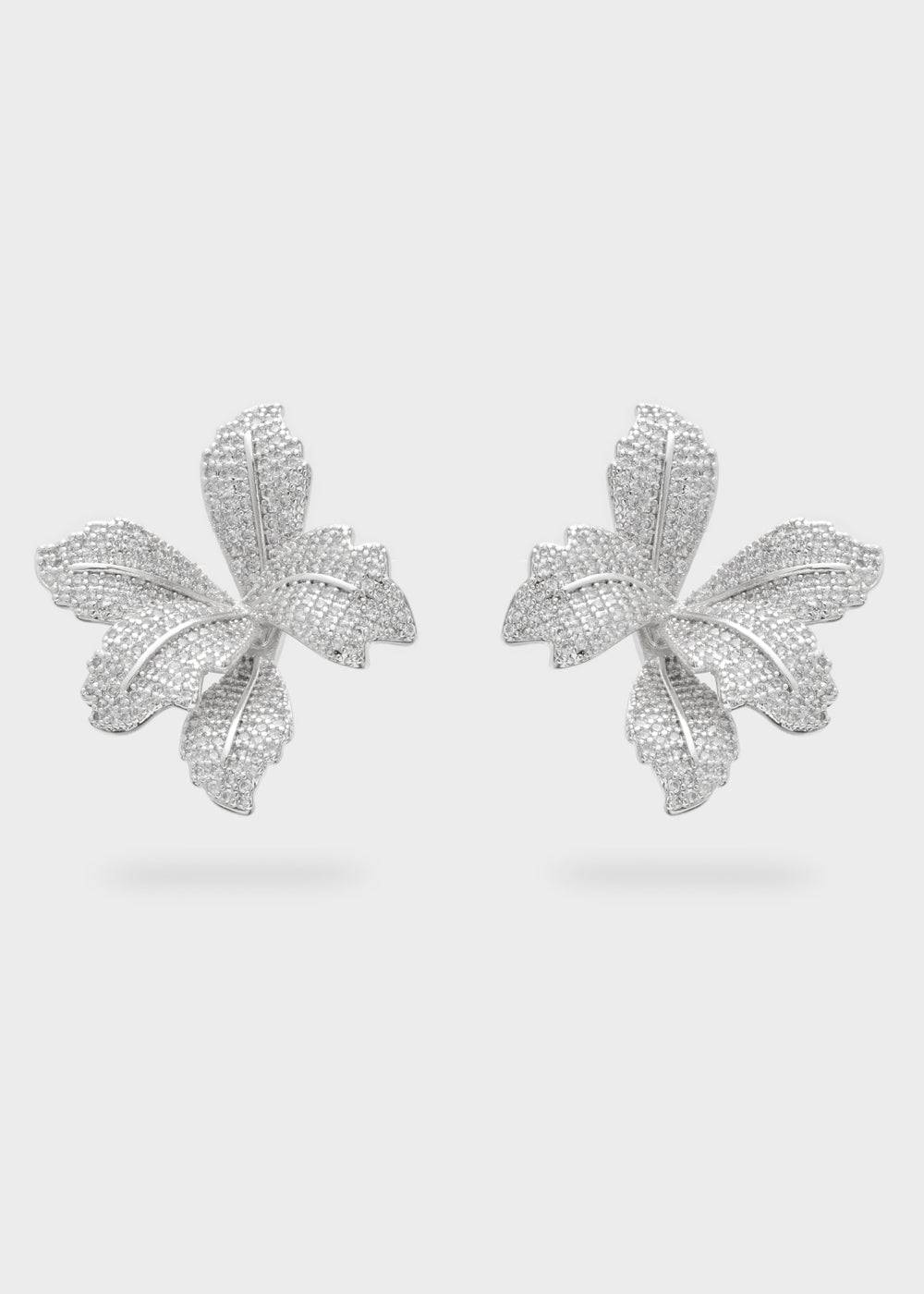 Nalí MISS FLOWER EARRINGS W/ STONES + COLORS