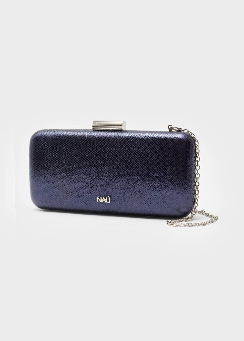 Nalí NADINE CLUTCH IN METALLIC + COLORS