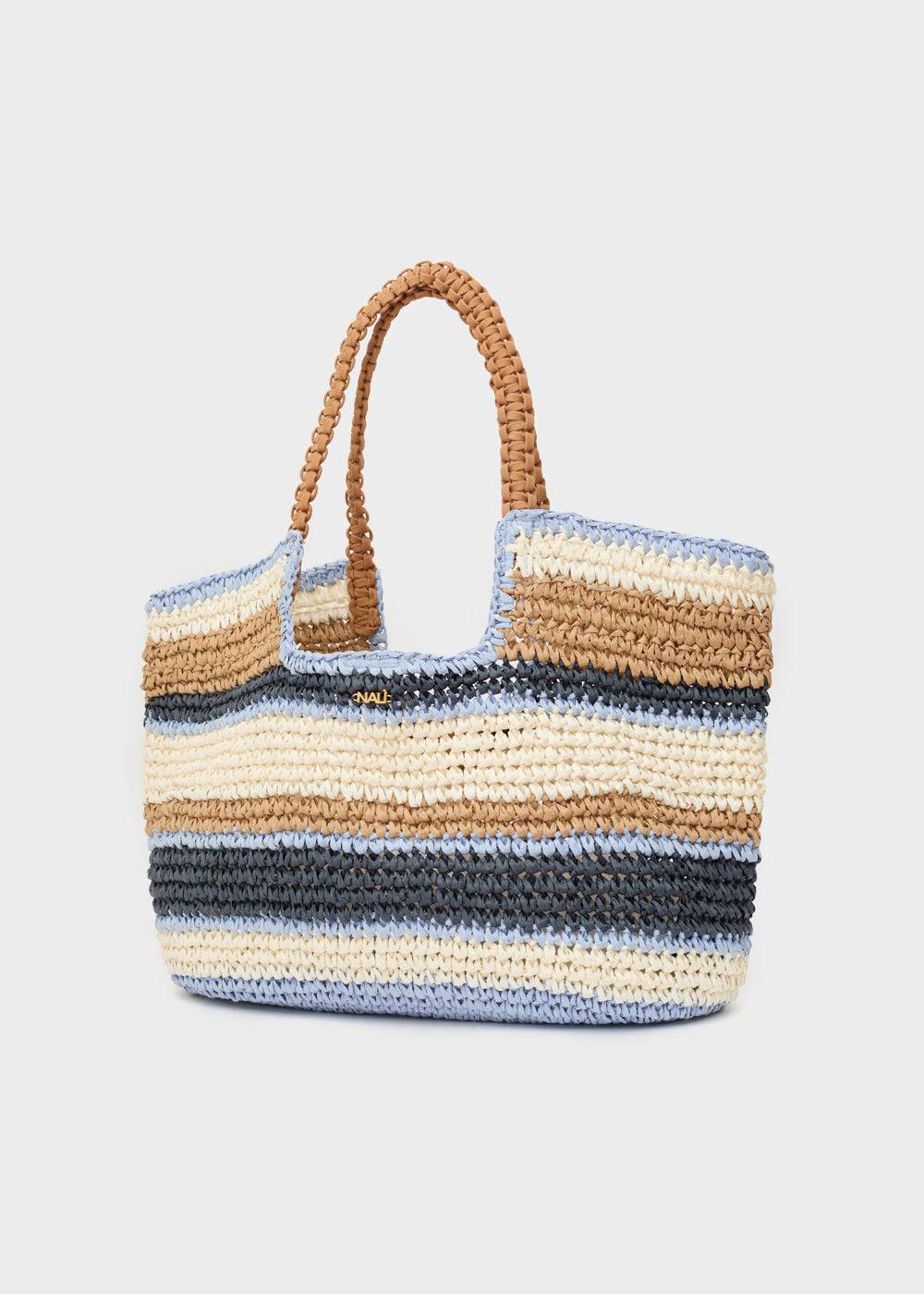 Nalí NANA BAG IN RAFFIA + COLORS