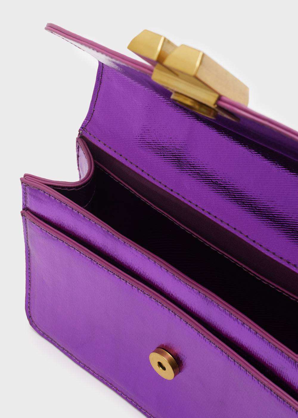 Nalí NATASHA CROSS-BODY BAG METAL + COLORS