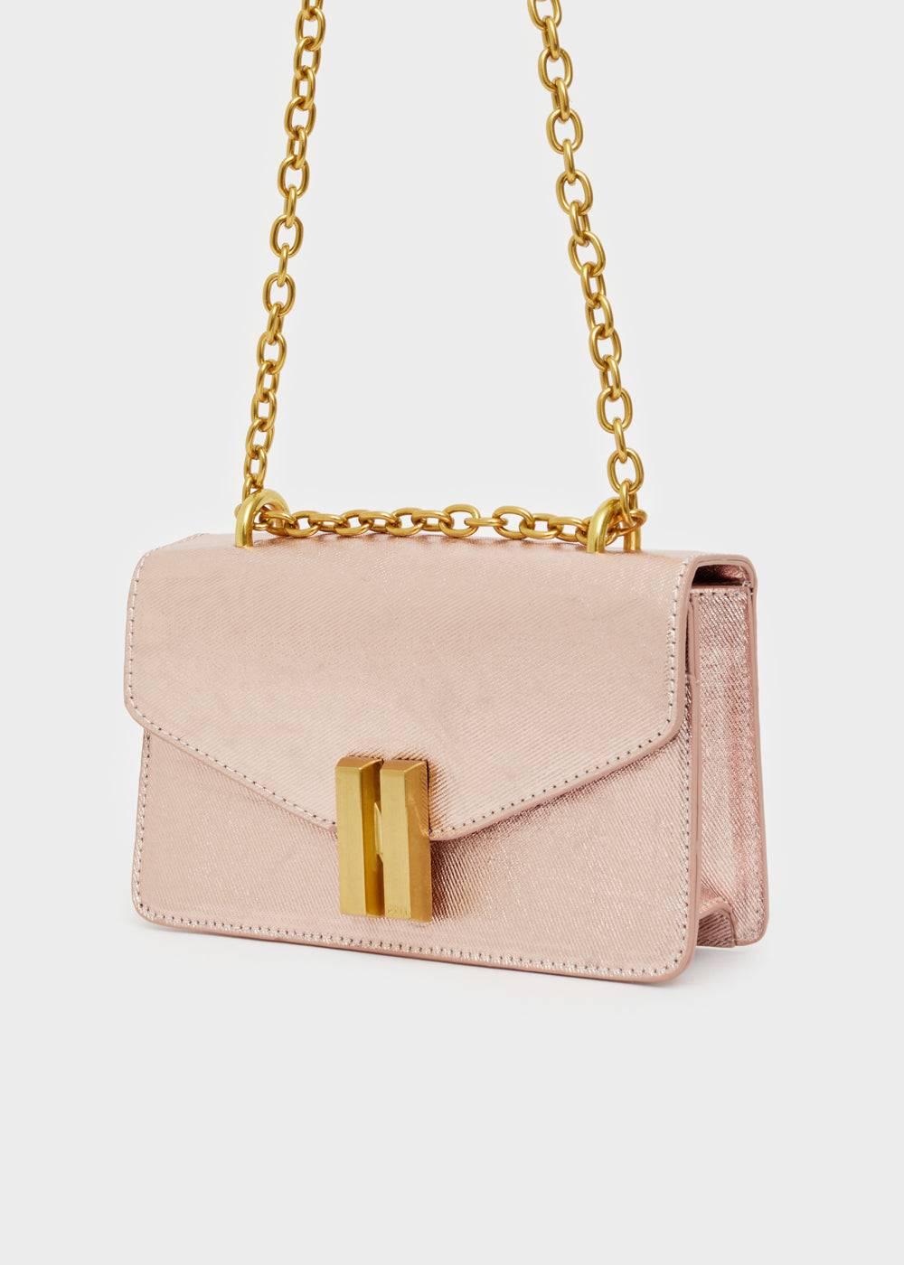 Nalí NATASHA CROSS-BODY BAG METAL + COLORS