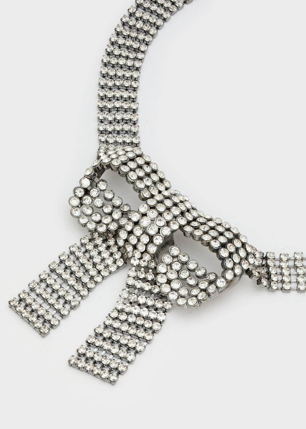 Nalí NECKLACE W/ BOW + STONES + COLORS