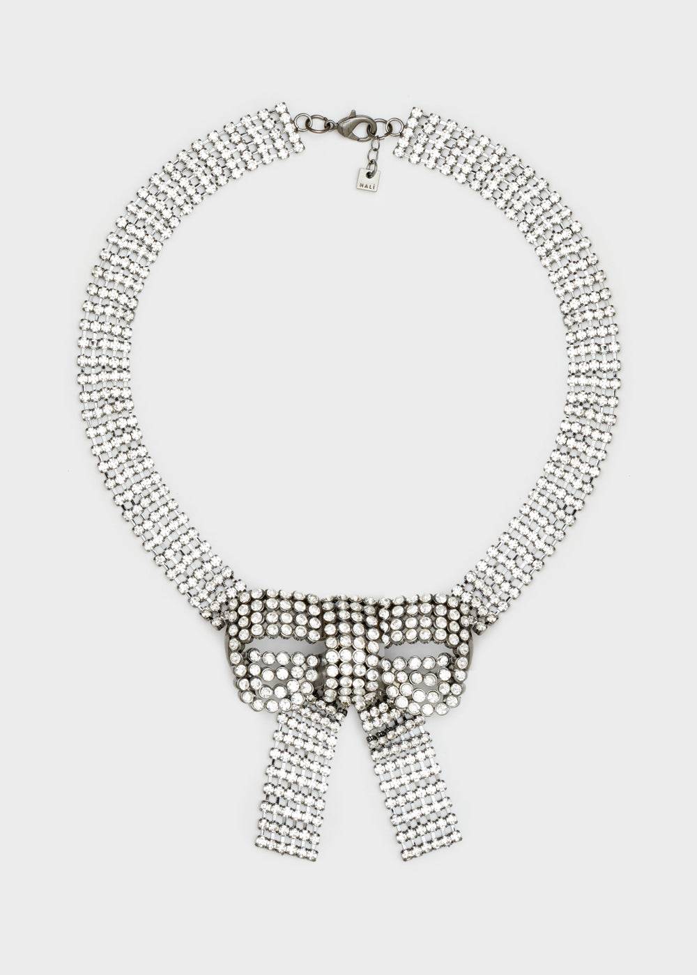 Nalí NECKLACE W/ BOW + STONES + COLORS