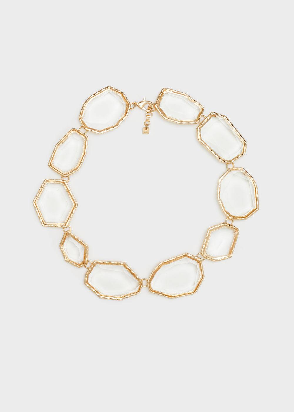 Nalí NECKLACE WITH CLEAR STONES