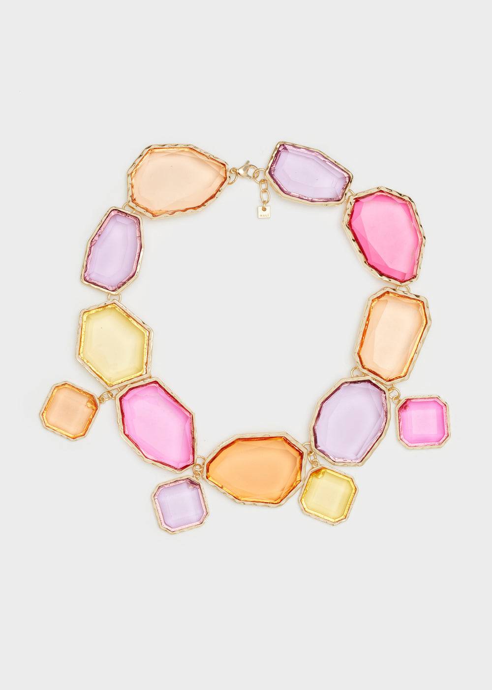 Nalí NECKLACE WITH MULTICOLOR PENDANTS