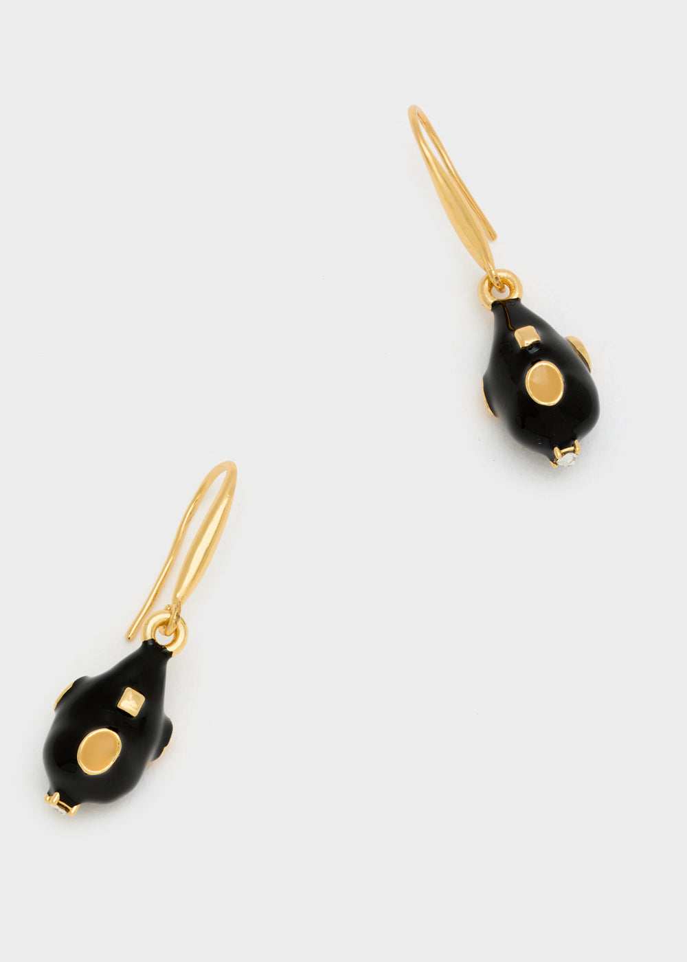 Nalí NIDIA EARRINGS W/ ENAMEL PENDANT+ COLORS