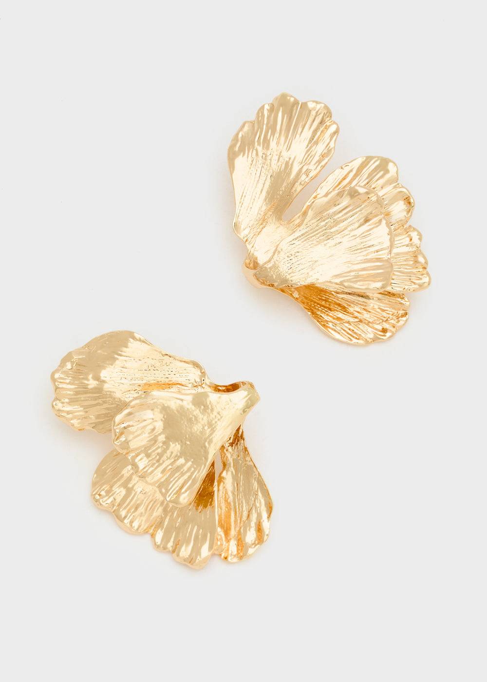 Nalí OVERSIZE LOBE EARRINGS IN GOLD