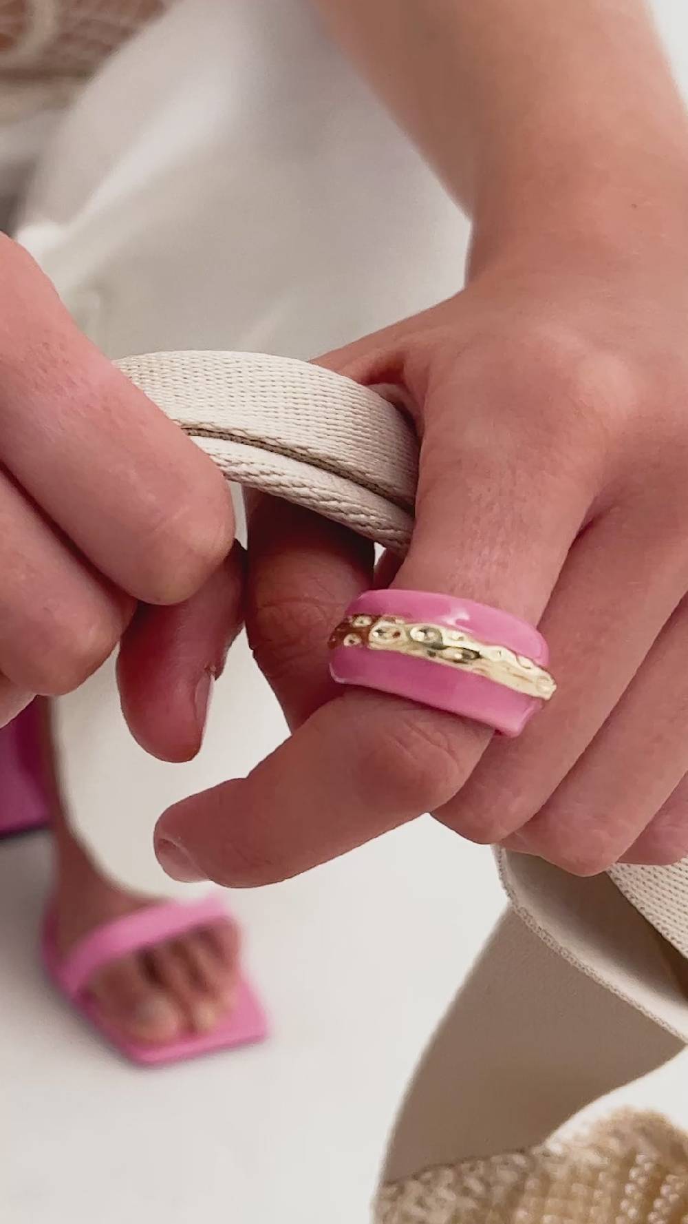 Nalí PIA ENAMEL RING + COLORS