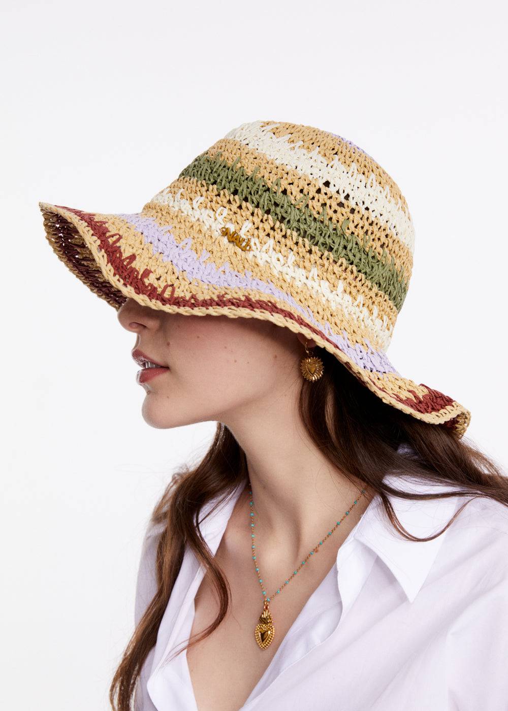 Nalí RAFFIA HAT + COLORS