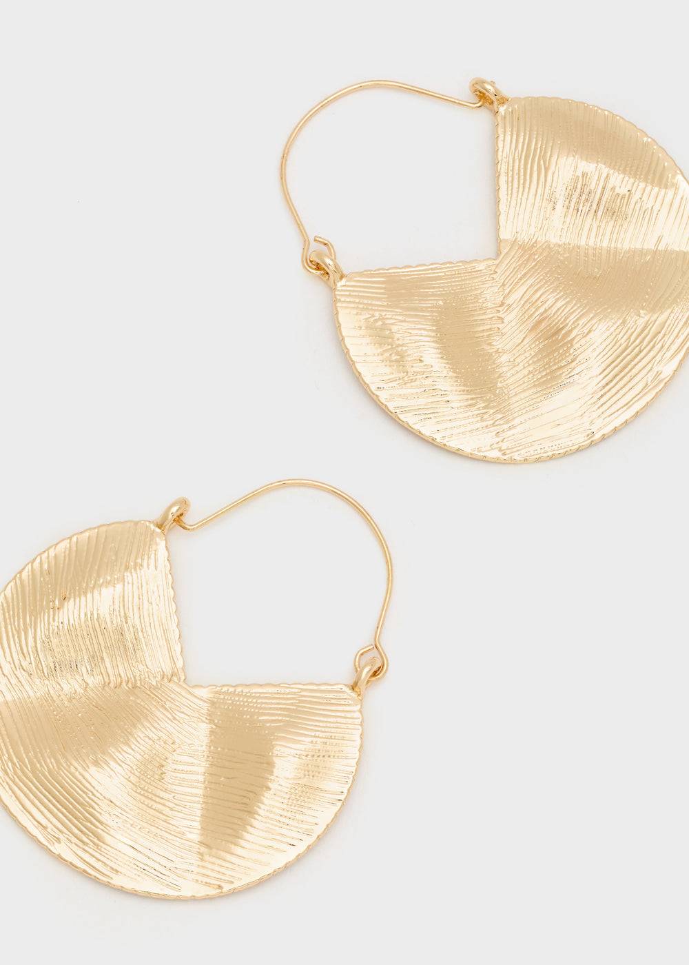 Nalí REFINED FULL HOOP EARRINGS