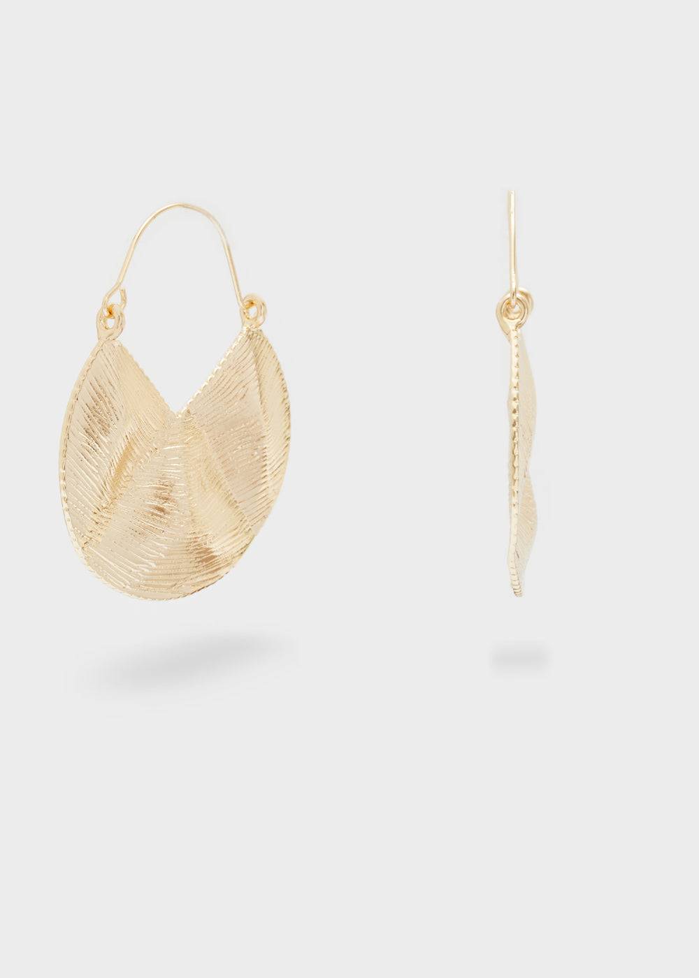 Nalí REFINED FULL HOOP EARRINGS