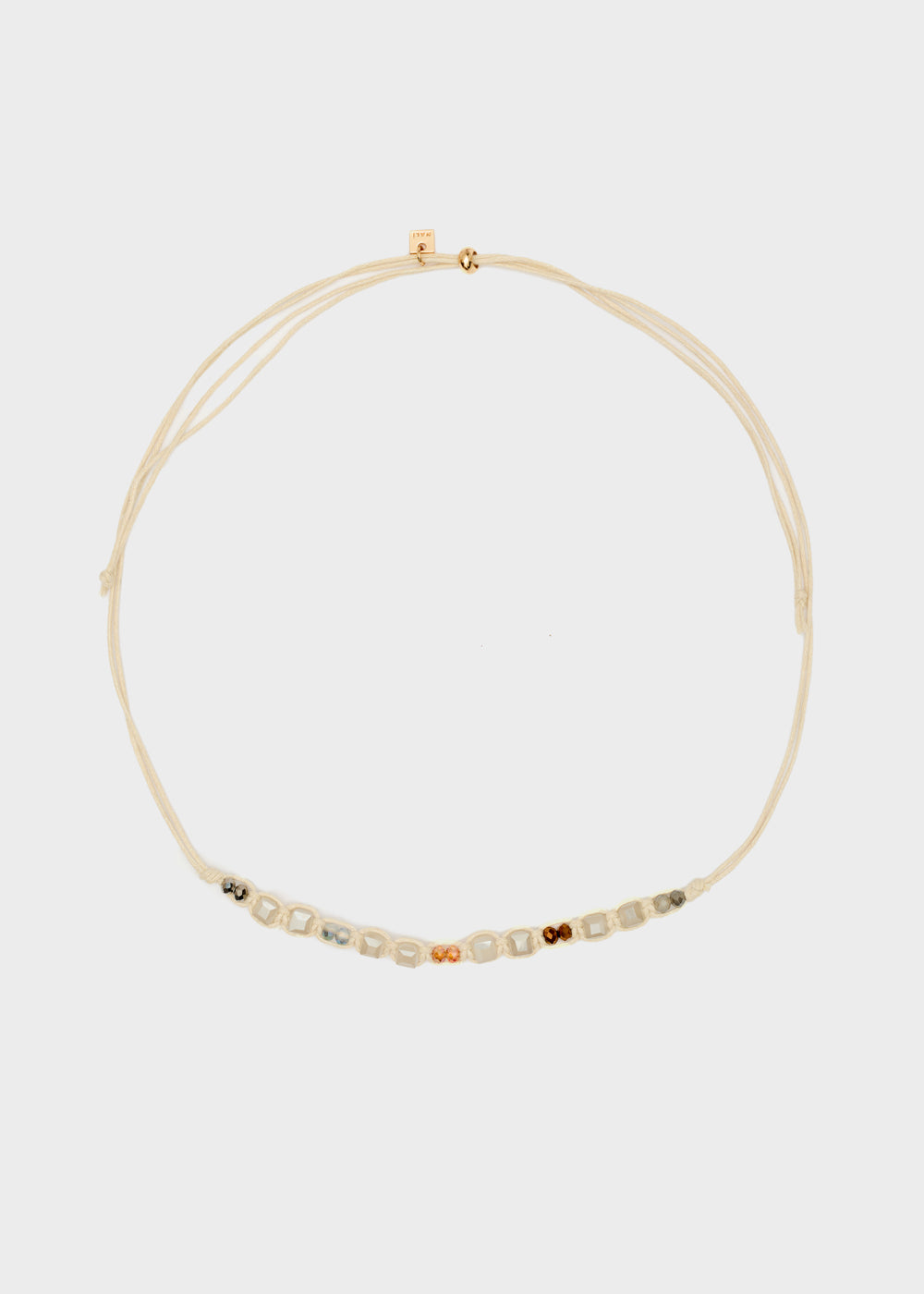 Nalí ROPE NECKLACE W/ BEADS + COLORS