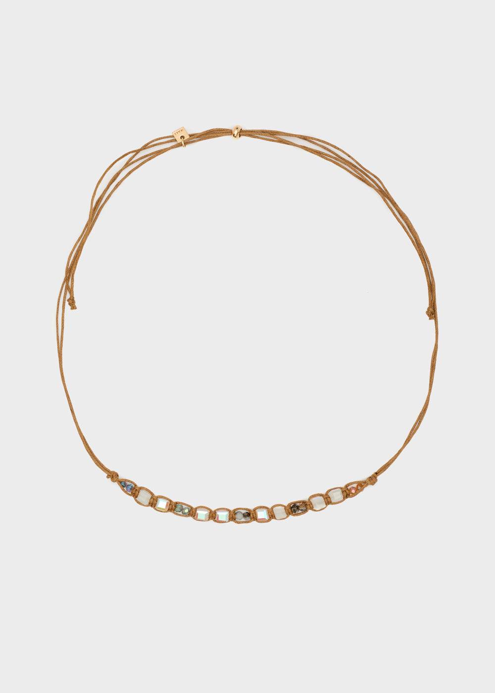 Nalí ROPE NECKLACE W/ BEADS + COLORS