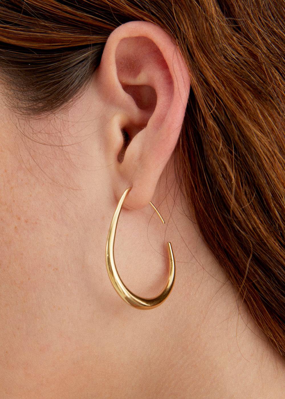 Nalí S.STEEL ARIA OVAL EARRINGS + COLORS