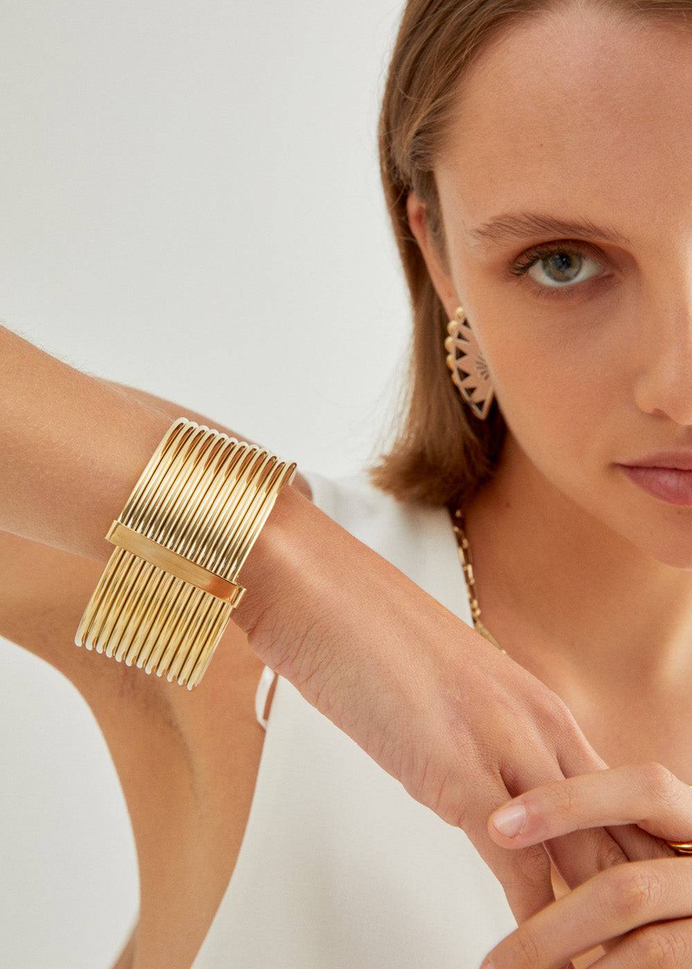 Nalí S. STEEL WIRE BRACELET + COLORS